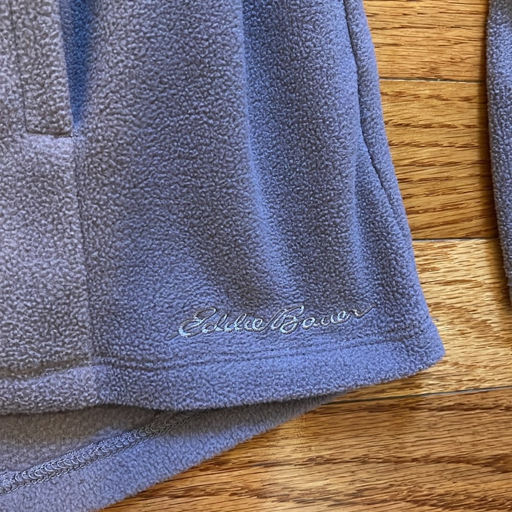 Eddie Bauer Fleece Quarter Zip Pullover - Picture 4 of 13